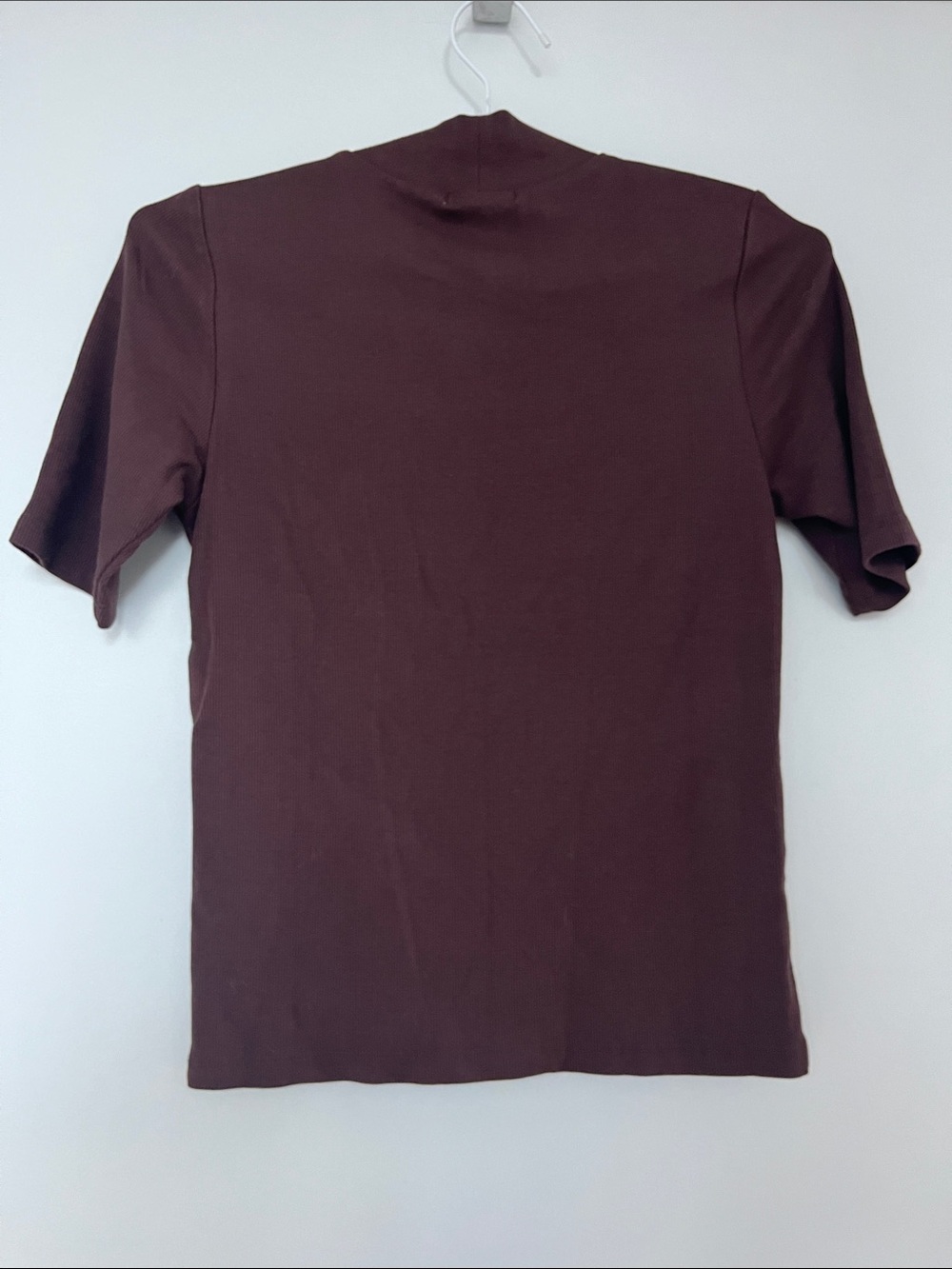 Marine Layer Lexi Mock Neck Short Sleeve Top - Picture 3 of 6